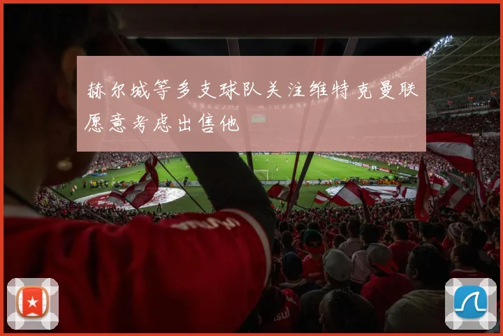赫尔城等多支球队关注维特克曼联愿意考虑出售他